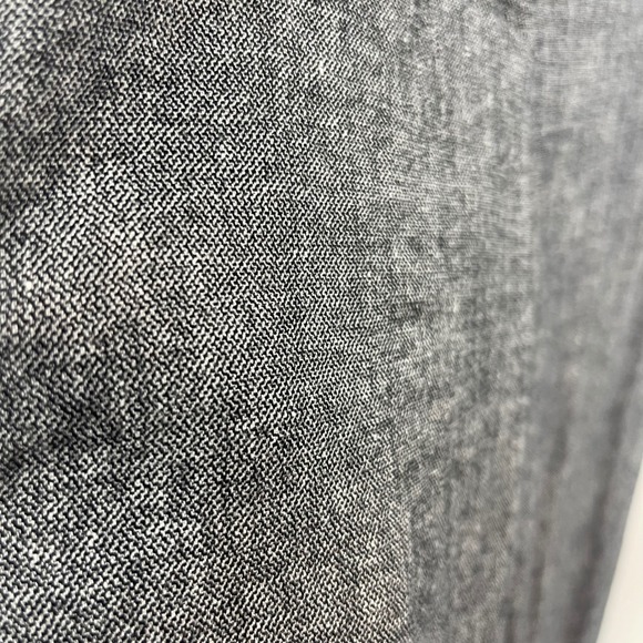 LOFT Slim Linen Blend Pants Womens Sz 2 Gray Cropped Career Trouser Corpcore - Picture 3 of 12